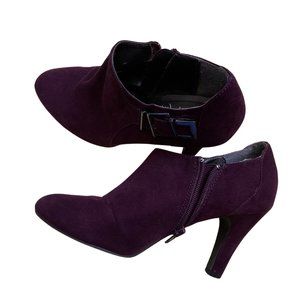 Karen Scott Purple Booties, Size 7.5